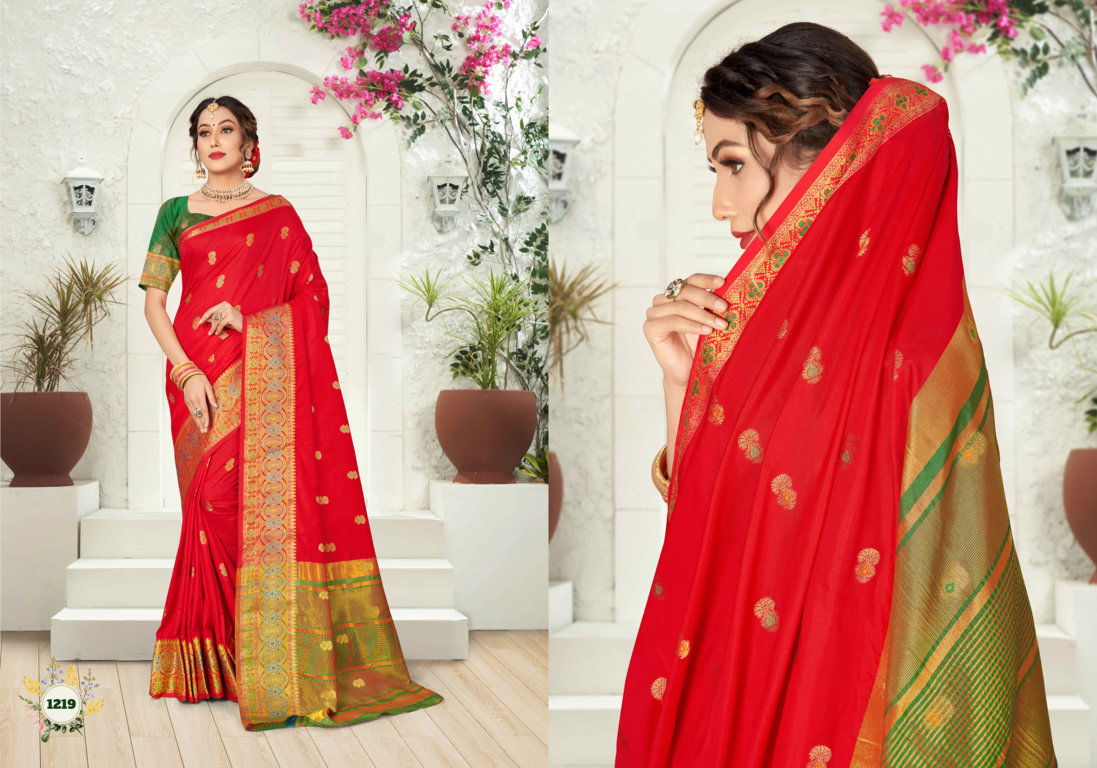 Riwazo Dulhan New Heavy Festive Wear Silk Weaving Designer Saree Collection